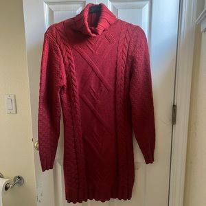 NWOT turtleneck sweater dress